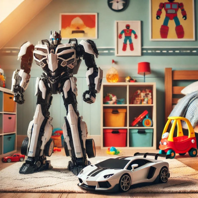 Світ машинок-трансформерів: огляд Pagani Z R (74600) від Rastar