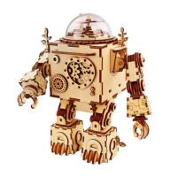 Дерев'яний 3D конструктор Robotime AM601 "Орфей" Музична скринька