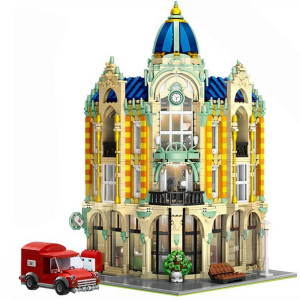 Конструктор "Поштове відділення та Художня школа" MOULD KING 16010