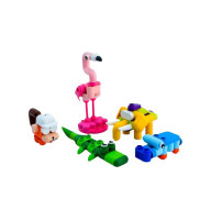 Конструктор "JUNGLE ANIMALS" Тварини джунглів Botzees 21010